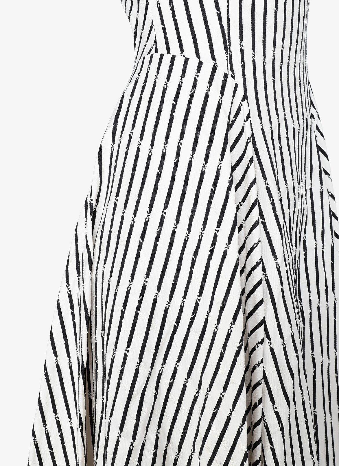 ALAÏA ELFENBEIN/SCHWARZ